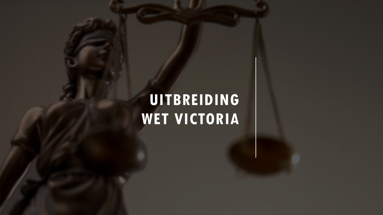 Uitbreiding Wet Victoria